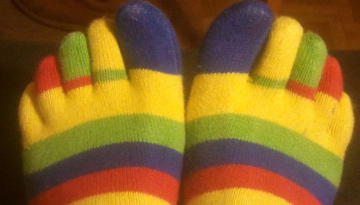 soÃ±ar con calcetines de colores